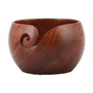 Sheesham Wood Yarn Bowl