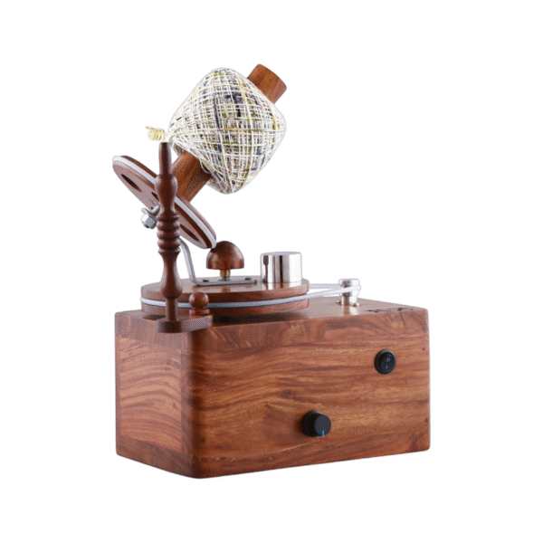 Electric Yarn Ball Winder - Premium Wooden Construction, Fully Automatic, Quiet & Effortless Yarn Winding - Image 3
