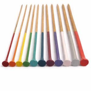 Wooden Knitting Needles – 40 cm